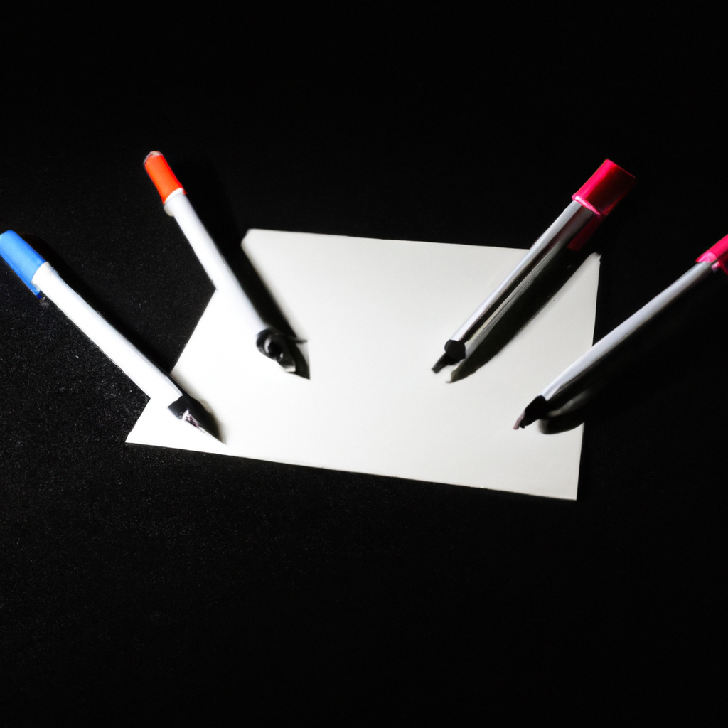 Tableau blanc avec méthode minimaliste, objectifs mesurables et post-it